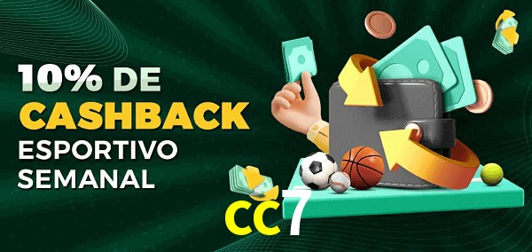 10% de bônus de cashback na cc7